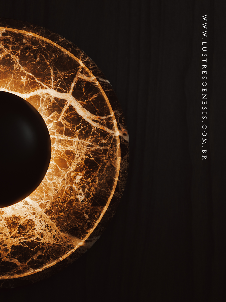 Lumin&aacute;ria Arandela Interna e Externa IP65 Secret Bella Italia